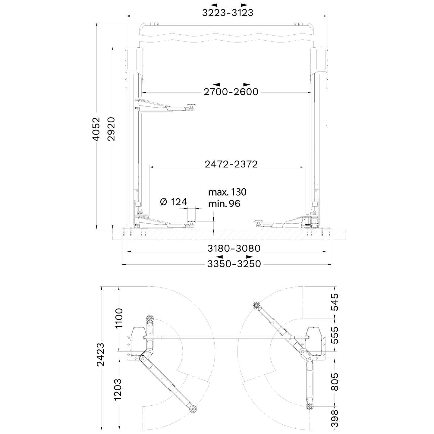 Rotary SPMA 32XP Måltegning