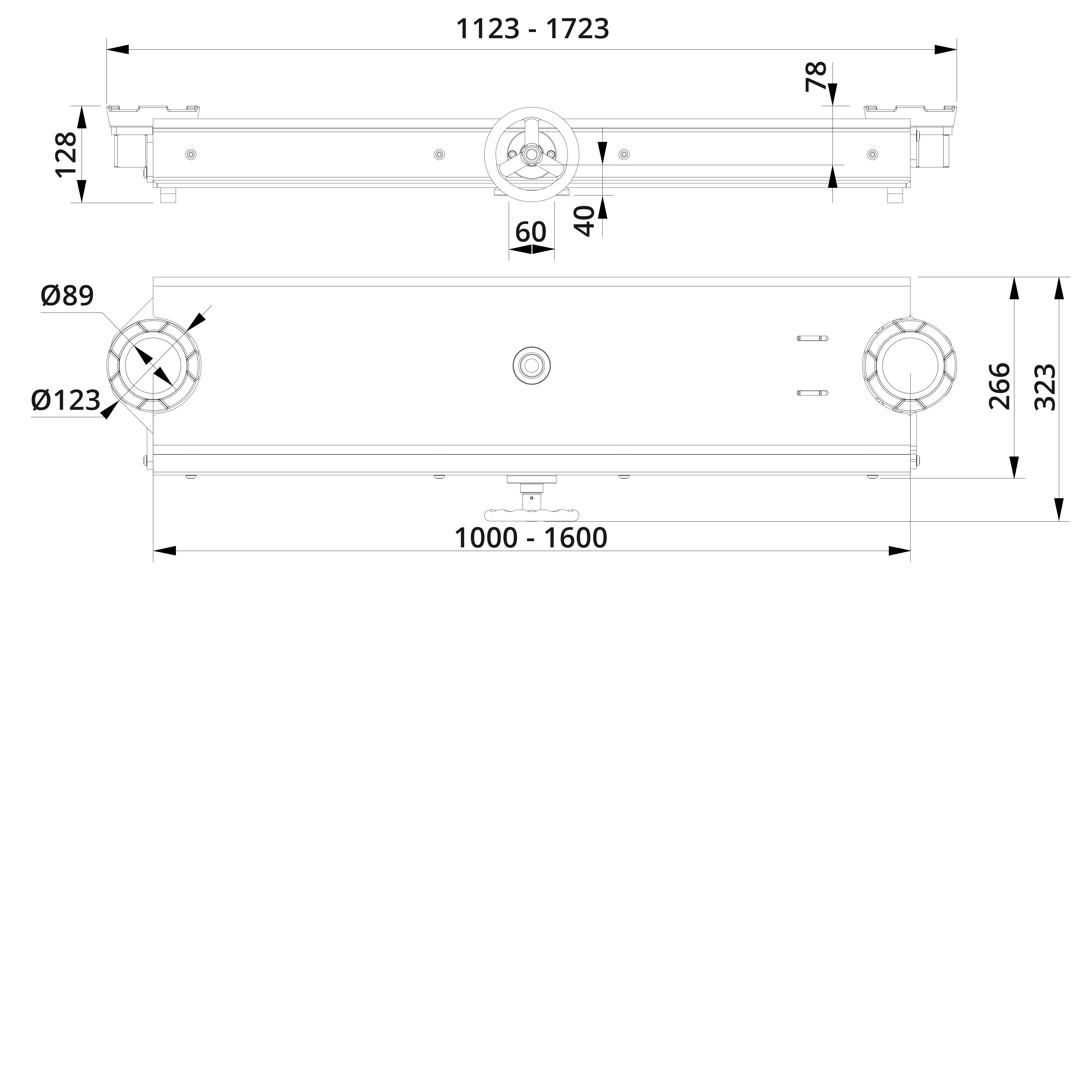 Travers T6 1W Drawing