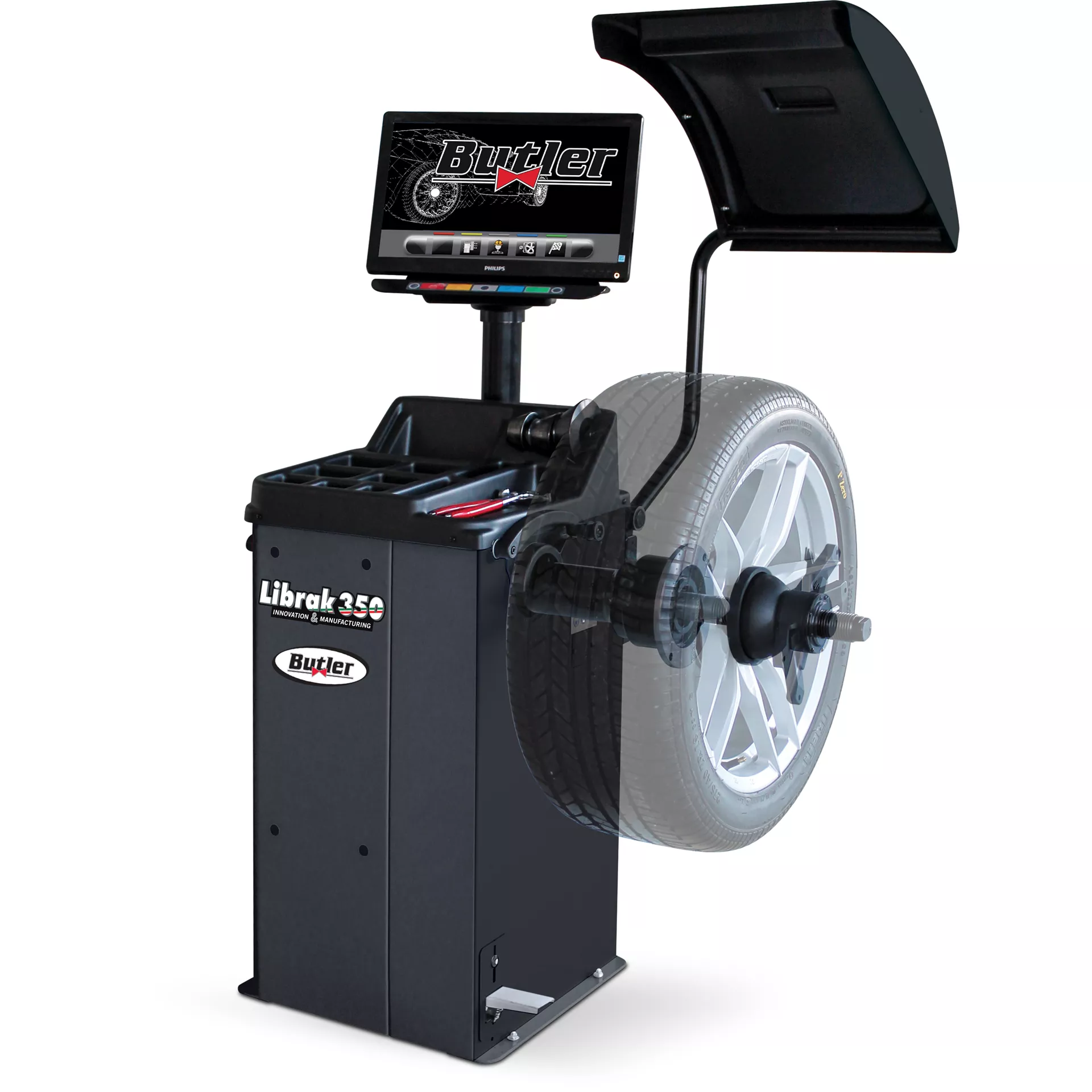 Afbalancering Rotary Librak 350