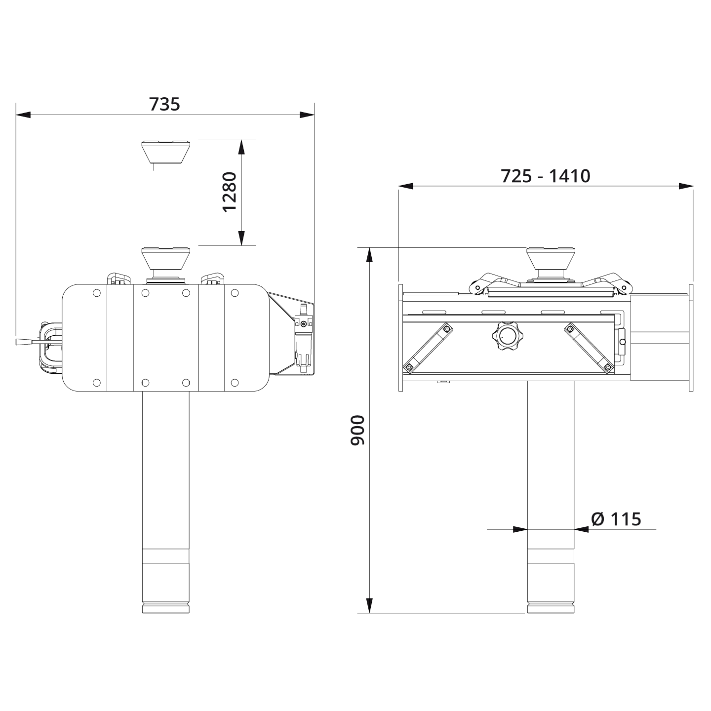 Pit Jack GDT Drawing