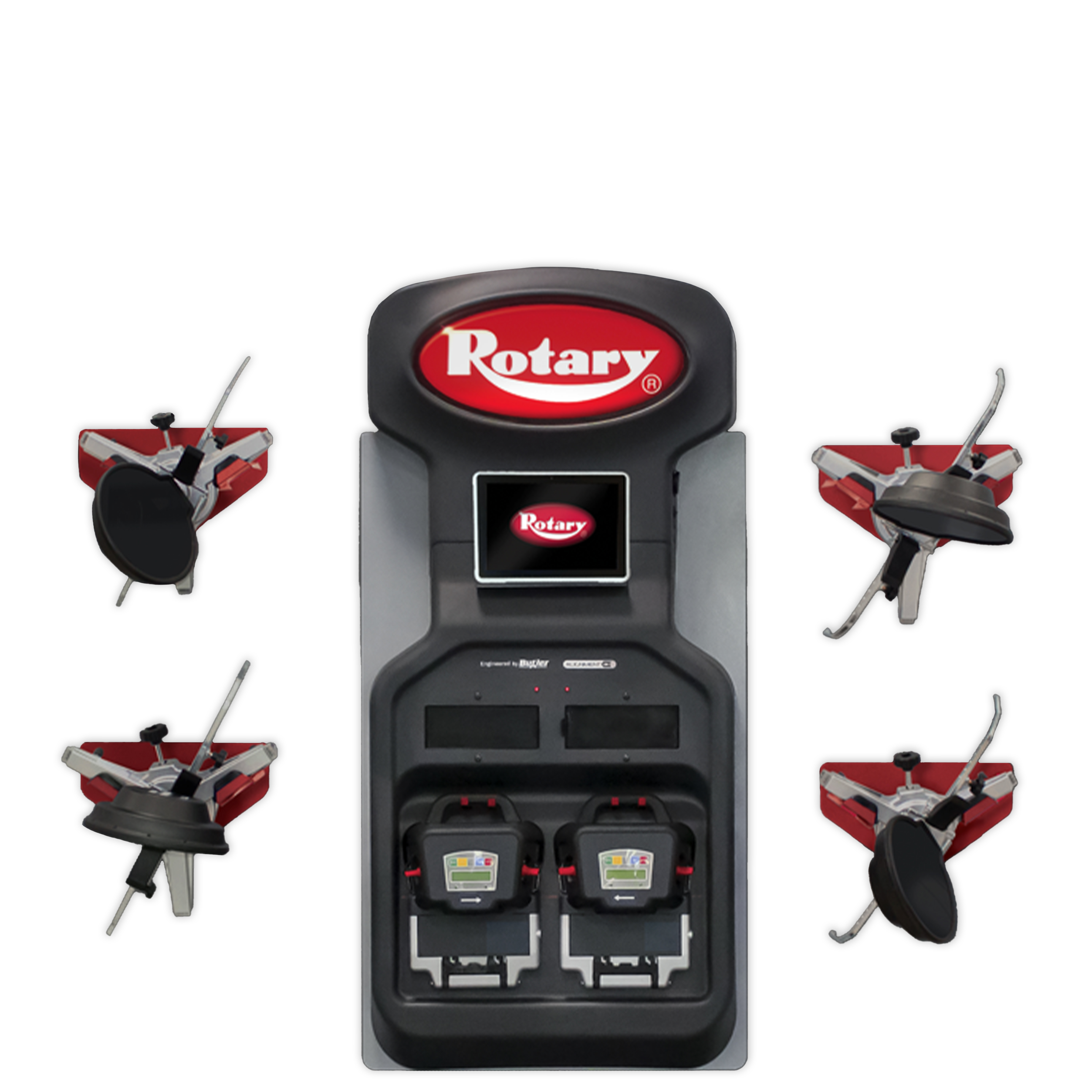 Hjuludmaaler Rotary 3D 2.0 Væg Lille